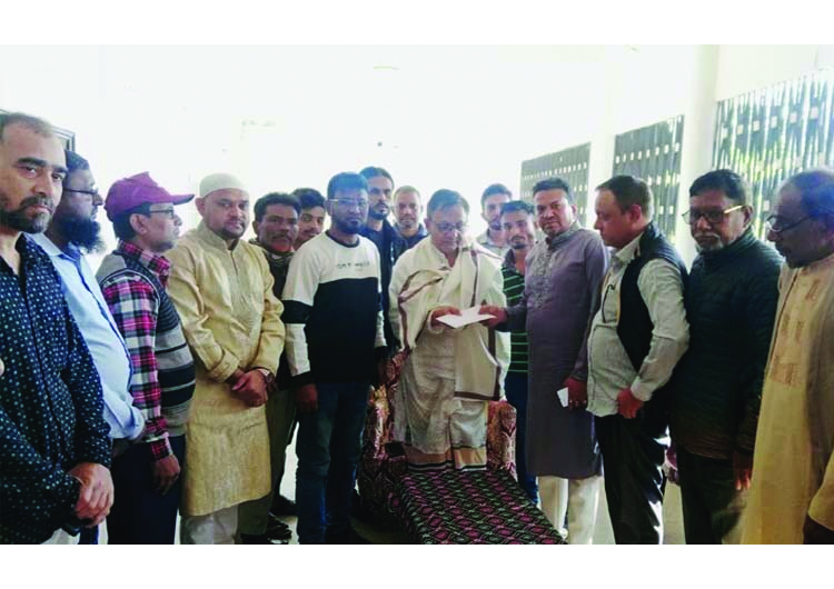 তাঁতীদলের নবগঠিত কমিটি বাতিলের দাবিতে খন্দকার মুক্তাদিরকে স্মারকলিপি