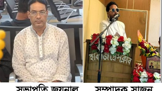জাতীয় সাংবাদিক সংস্থার সিলেট বিভাগীয় কমিটি ঘোষণা