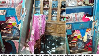 দক্ষিণ সুরমায় সাংবাদিকের বাসায় হামলা, ভাংচুর ও লুটপাট