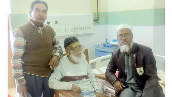দ্বিতীয় বিশ্বযুদ্ধের সৈনিক শাহ নূর মোহাম্মদ ওসমানী হাসপাতালে চিকিৎসাধীন