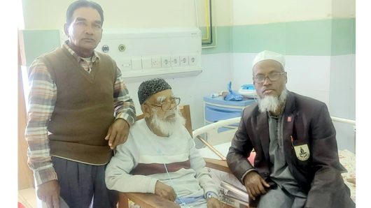 দ্বিতীয় বিশ্বযুদ্ধের সৈনিক শাহ নূর মোহাম্মদ ওসমানী হাসপাতালে চিকিৎসাধীন