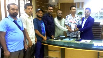  ইউএনও’র সাথে দক্ষিণ সুরমা উপজেলা প্রেসক্লাব নেতৃবৃন্দের শুভেচ্ছা বিনিময়
