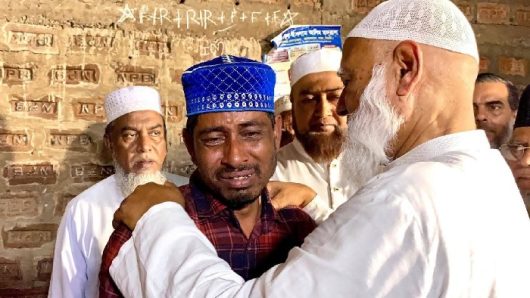‘আমার মুখে হাসি, বুকে কান্না’ ফাহিমার বাড়িতে গিয়ে জামায়াত আমীর