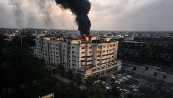 ময়মনসিংহ হাসপাতালে আগুন: জেলা প্রশাসনের পৃথক তদন্ত কমিটি